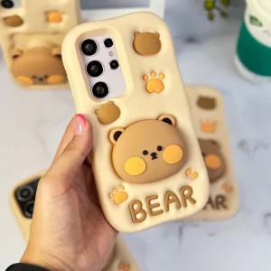 قاب فانتزی سیلیکونی خرسی Bear گوشی سامسونگ A51