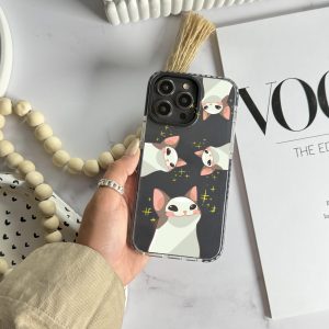 قاب موبایل Note 13 4G سفارشی شفاف | mimcat (کد 0447)
