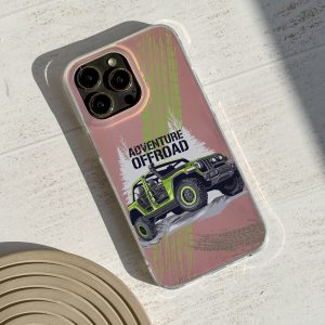 قاب موبایل Galaxy A12 سفارشی هولوگرامی | Offroad (کد 0553)