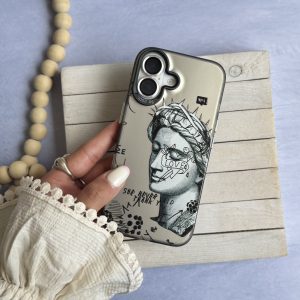 قاب موبایل iPhone X سفارشی david statue | socool (کد 0392)