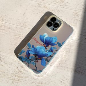 قاب موبایل Redmi Note14 4G سفارشی هولوگرامی | گل یخ (کد 0572)