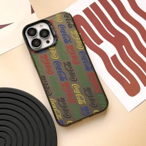 قاب موبایل iPhone 14 /13 سفارشی coca cola | socool (کد 0526)