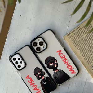 قاب موبایل iPhone 11Promax سفارشی شفاف | گنگ کاپل (کد 0423)