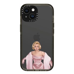 قاب موبایل Galaxy A20 / A30 سفارشی شفاف | marilyn monroe (کد 0347)