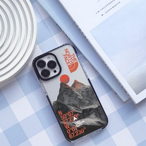 قاب موبایل iPhone 13 /14 سفارشی شفاف | Red Summit (کد 0568)