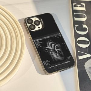 قاب موبایل A26 سفارشی black heart | socool (کد 0387)
