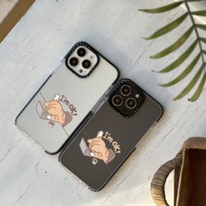 قاب موبایل iPhone 11 سفارشی شفاف | im ok (کد 0425)