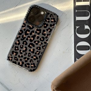قاب موبایل Xiaomi Poco X3 / X3Pro سفارشی شفاف | پلنگی (کد 0269)