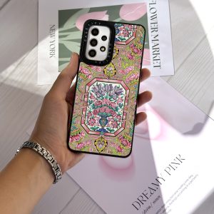 قاب موبایل Galaxy A14 سفارشی آینه ای | باغِ قجری (کد 0541)