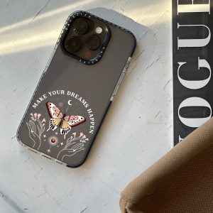 قاب موبایل iPhone 11Promax سفارشی شفاف | make your dreams (کد 0277)