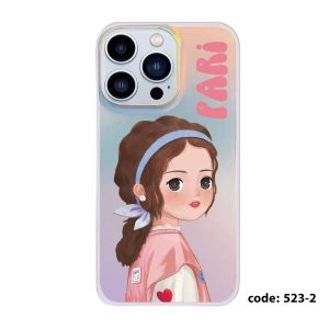 قاب موبایل Galaxy A50/50s/30s سفارشی هولوگرامی | Bubble Girl (کد 0523)