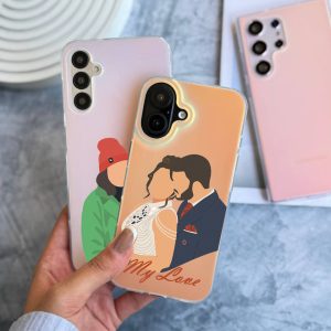 قاب موبایل iPhone 11Promax سفارشی هولوگرامی | vector style (کد 0489)