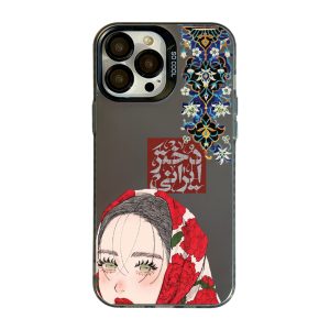 قاب موبایل سفارشی دخت ایرونی | socool (کد 0496)