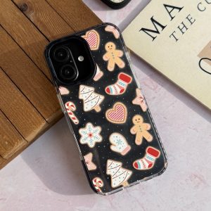 قاب موبایل Galaxy A10S سفارشی شفاف | Gingerbread (کد 0539)