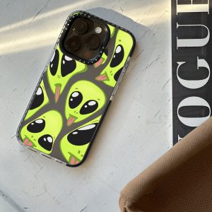 قاب موبایل iPhone XR سفارشی شفاف | اَلین موجی (کد 0238 )