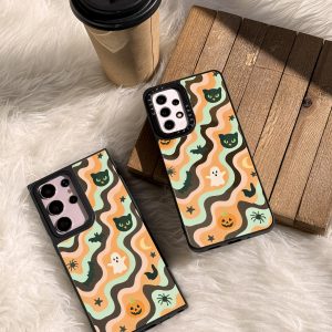 قاب موبایل Galaxy A25 سفارشی آینه ای | halloween (کد 0494)