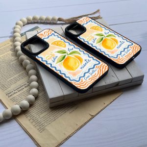 قاب موبایل Xiaomi Note8Pro سفارشی آینه ای | lemon Vibes (کد 0465)
