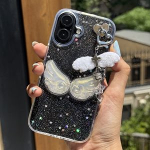 قاب بال فرشته با آویز (کدC2236) مناسب برای iPhone 17Pro