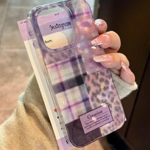 قاب طرح Purple Creation گوشی آیفون 14 پرو