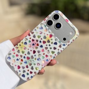 قاب قلب قلبی رنگی (کدC2289) مناسب برای iPhone 15Promax