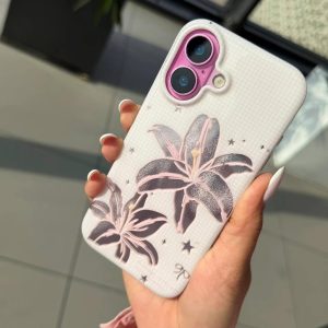 قاب طرح گل لیلیوم گوشی آیفون 17 پرومکس