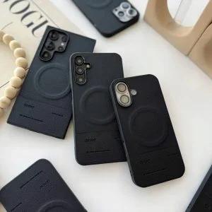 قاب چرم مگ سیف گوشی سامسونگ S24 FE