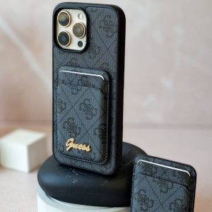 قاب GUESS طرح مونوگرام گوشی آیفون 15 پرومکس
