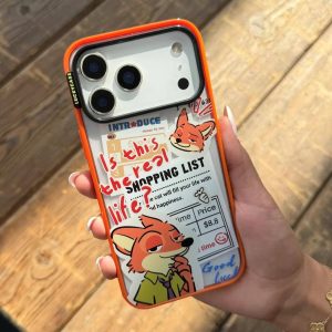 قاب Zootopia طرح روباه گوشی آیفون 16 پرو