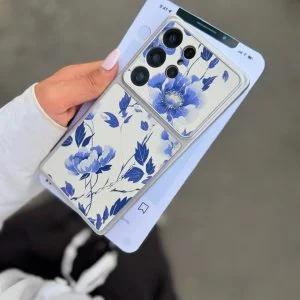قاب Blue Peony (کدC2350) مناسب برای 18Pro/17 Pro