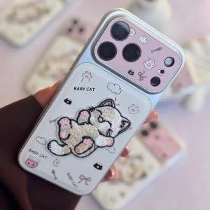 قاب بچه گربه لنز (کدC2327) مناسب برای iPhone 16Promax
