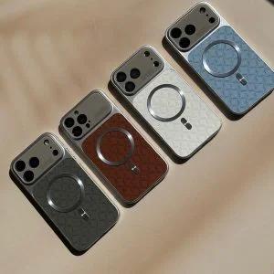 قاب Quilted Leather (کدC2337) مناسب برای iPhone 18Pro/17Pro